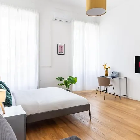 Duomo 7 Min - Design With Parking 公寓 米兰