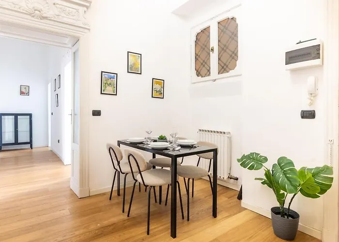 Duomo 7 Min - Design With Parking 公寓 *